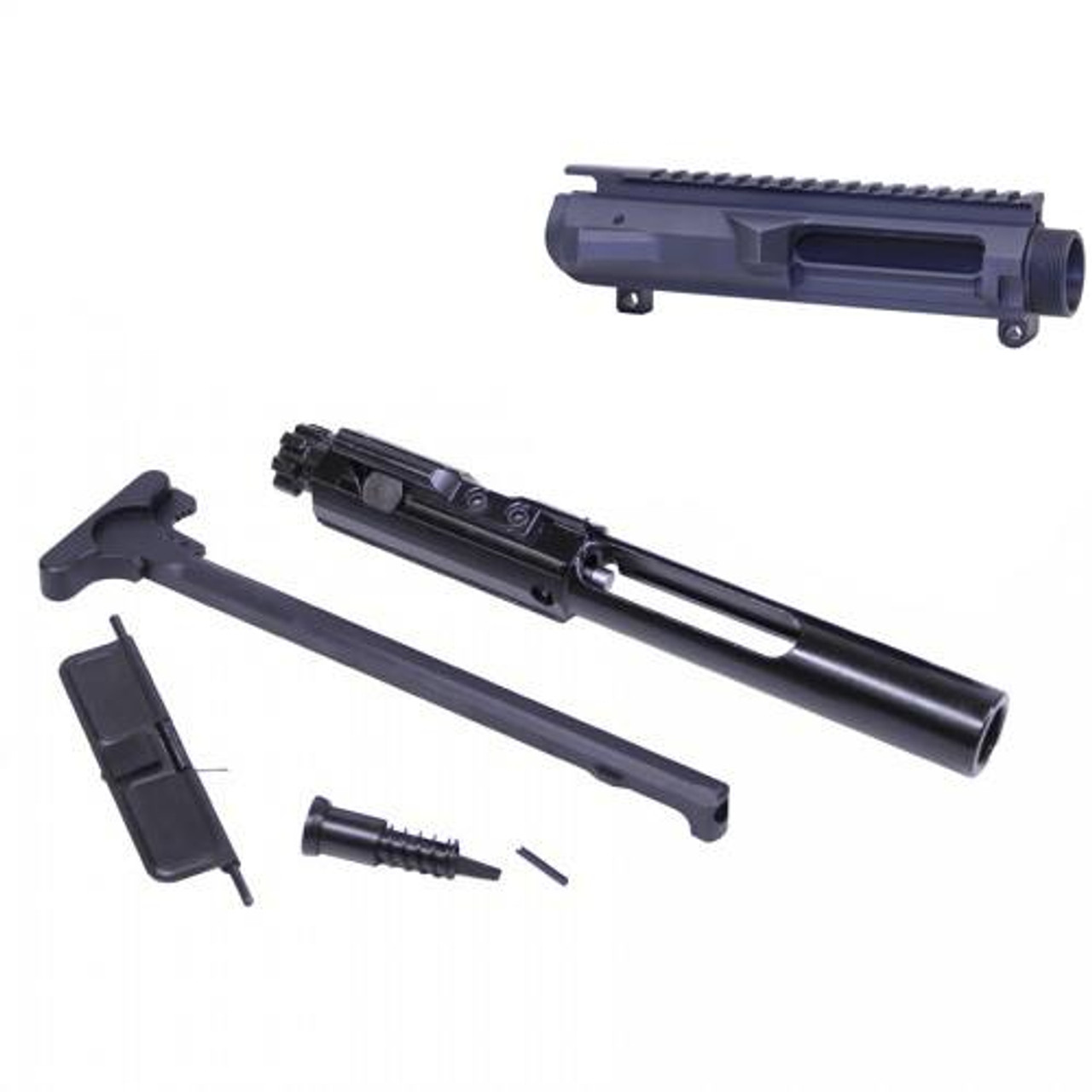 Guntec USA GT-UPPER-308-KIT AR .308 Cal Complete Upper Receiver Combo Kit (Anodized Black)