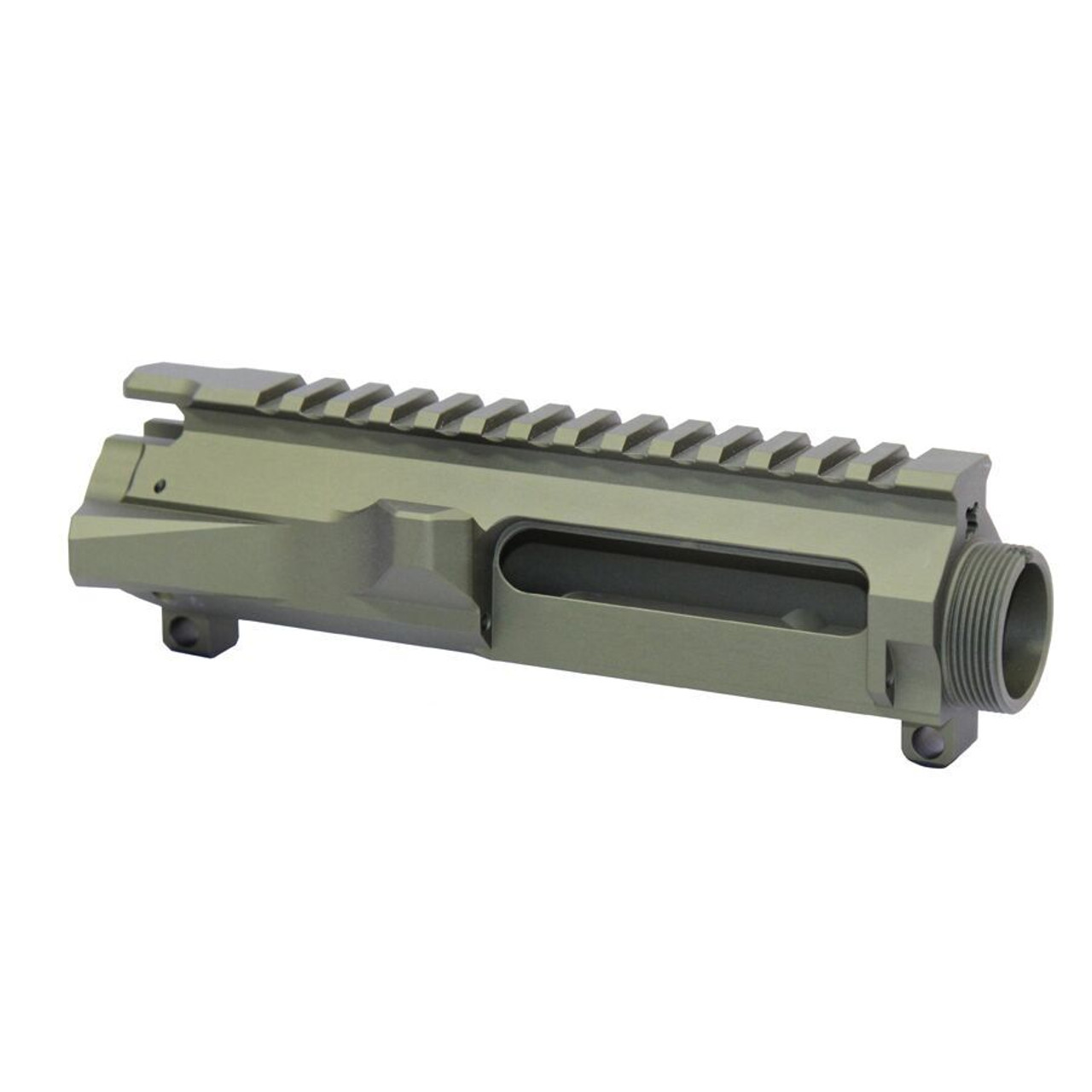 Guntec USA GT-UPPER-GREEN AR-15 Stripped Billet Upper Receiver (Anodized Green)