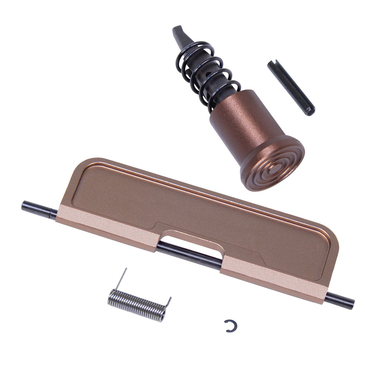 Guntec USA 223UPPER-CKIT-G3-BRZ AR-15 Upper Completion Kit With Gen 3 Dust Cover (Anodized Bronze)