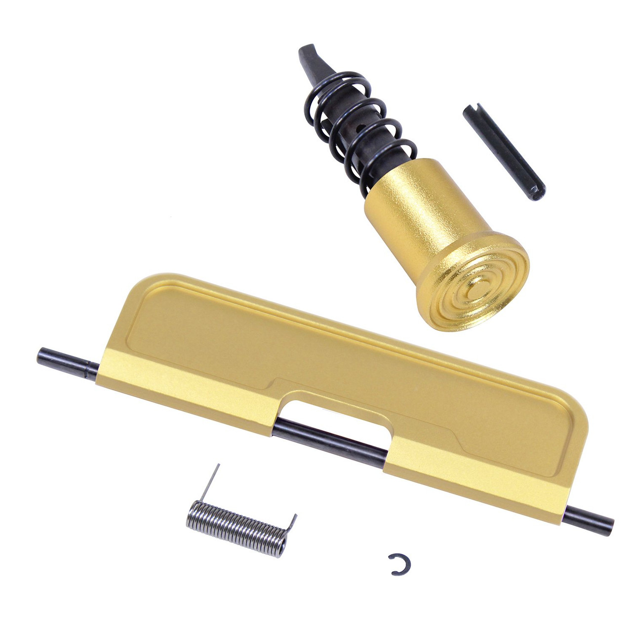 Guntec USA 223UPPER-CKIT-G3-GOLD AR-15 Upper Completion Kit With Gen 3 Dust Cover (Anodized Gold)