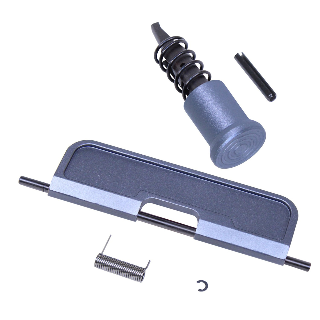 Guntec USA 223UPPER-CKIT-G3-GREY AR-15 Upper Completion Kit With Gen 3 Dust Cover (Anodized Grey)