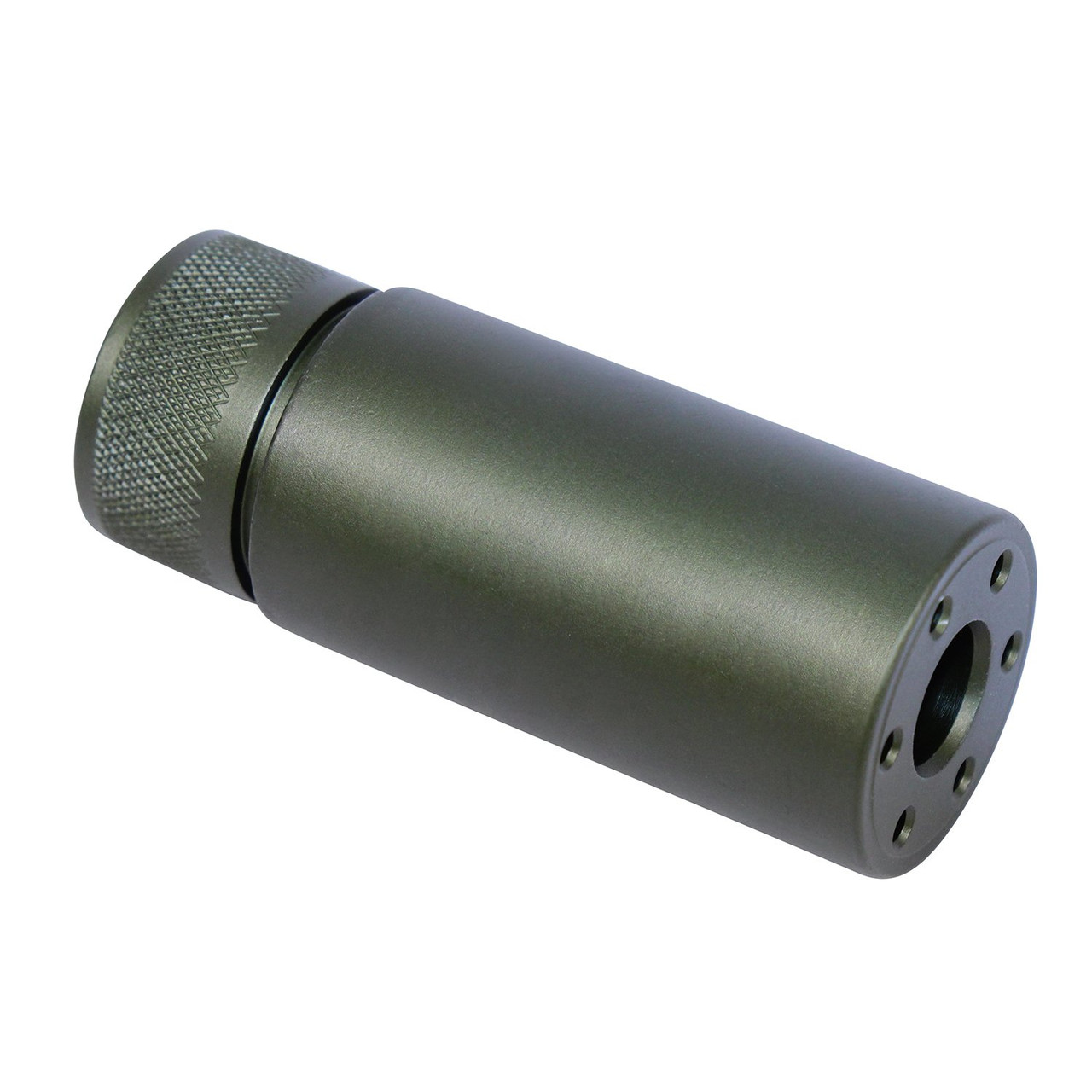 Guntec USA 3.0FAKE-AR-GREEN AR-15 3.0'' Fake Suppressor (Anodized Green)