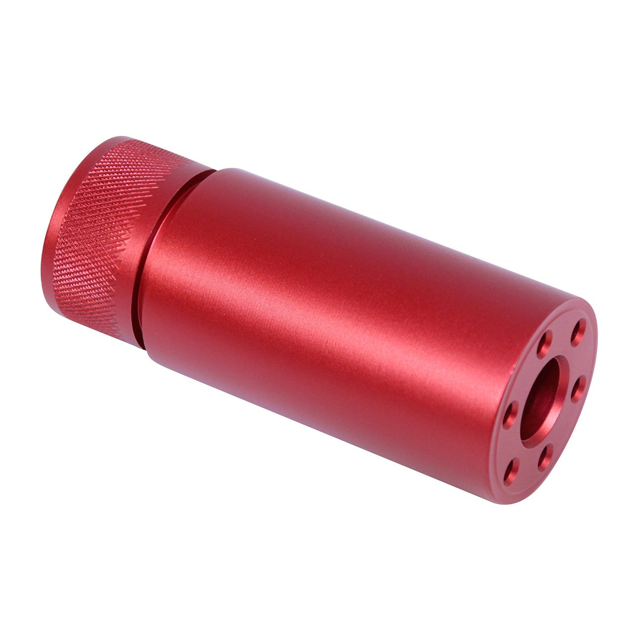 Guntec USA 3.0FAKE-AR-RED AR-15 3.0'' Fake Suppressor (Anodized Red)