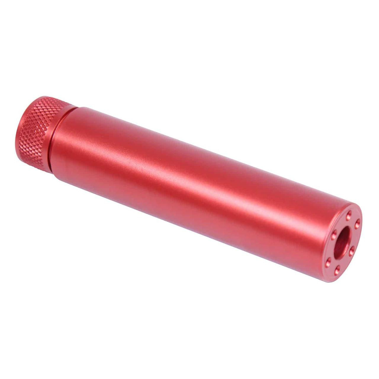  Guntec USA 5.5FAKE-AR-RED 223/5.56 Rifle 5.5'' Fake Suppressor (Anodized Red) 