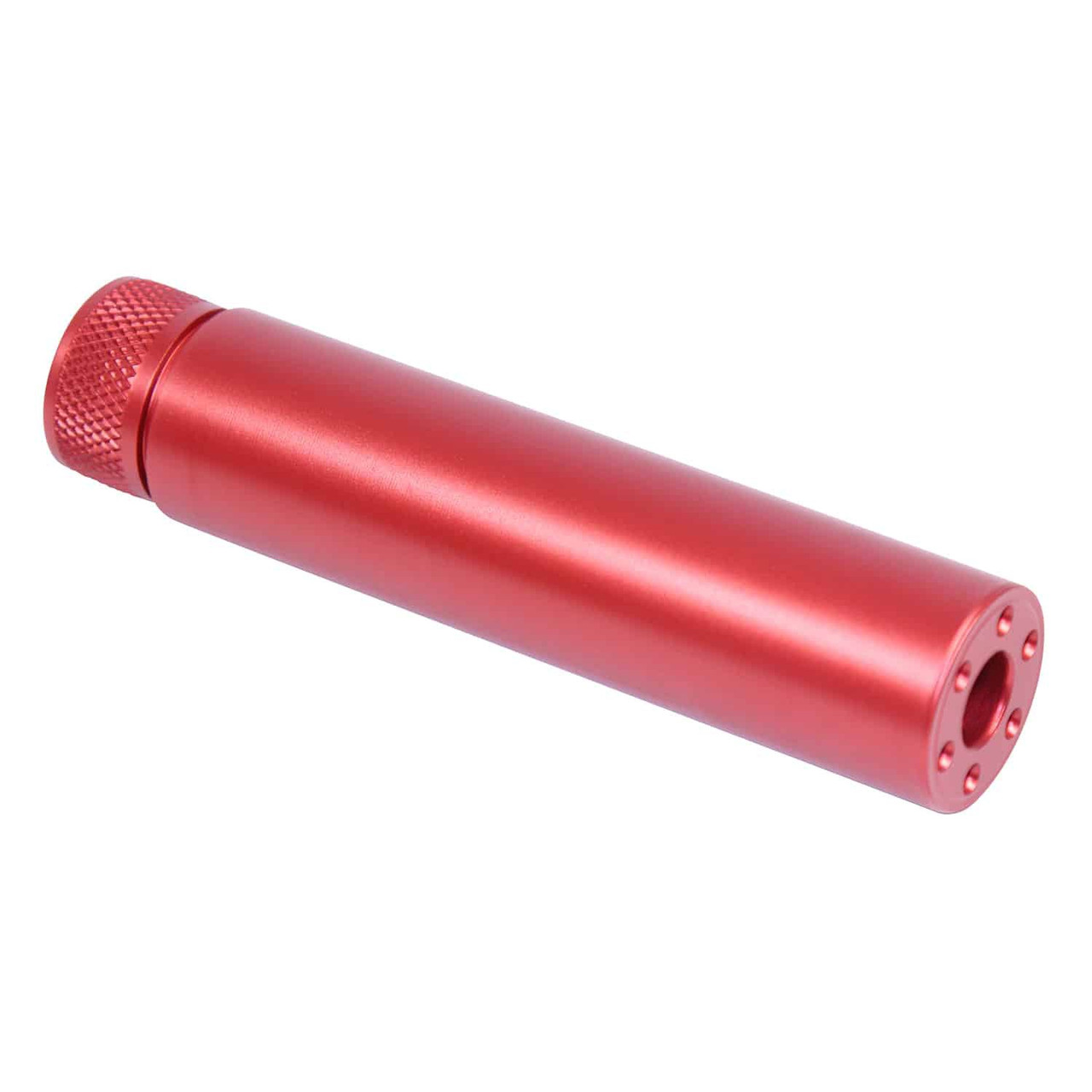 Guntec USA 5.5FAKE-AR-RED AR-15 5.5'' Fake Suppressor (Anodized Red)