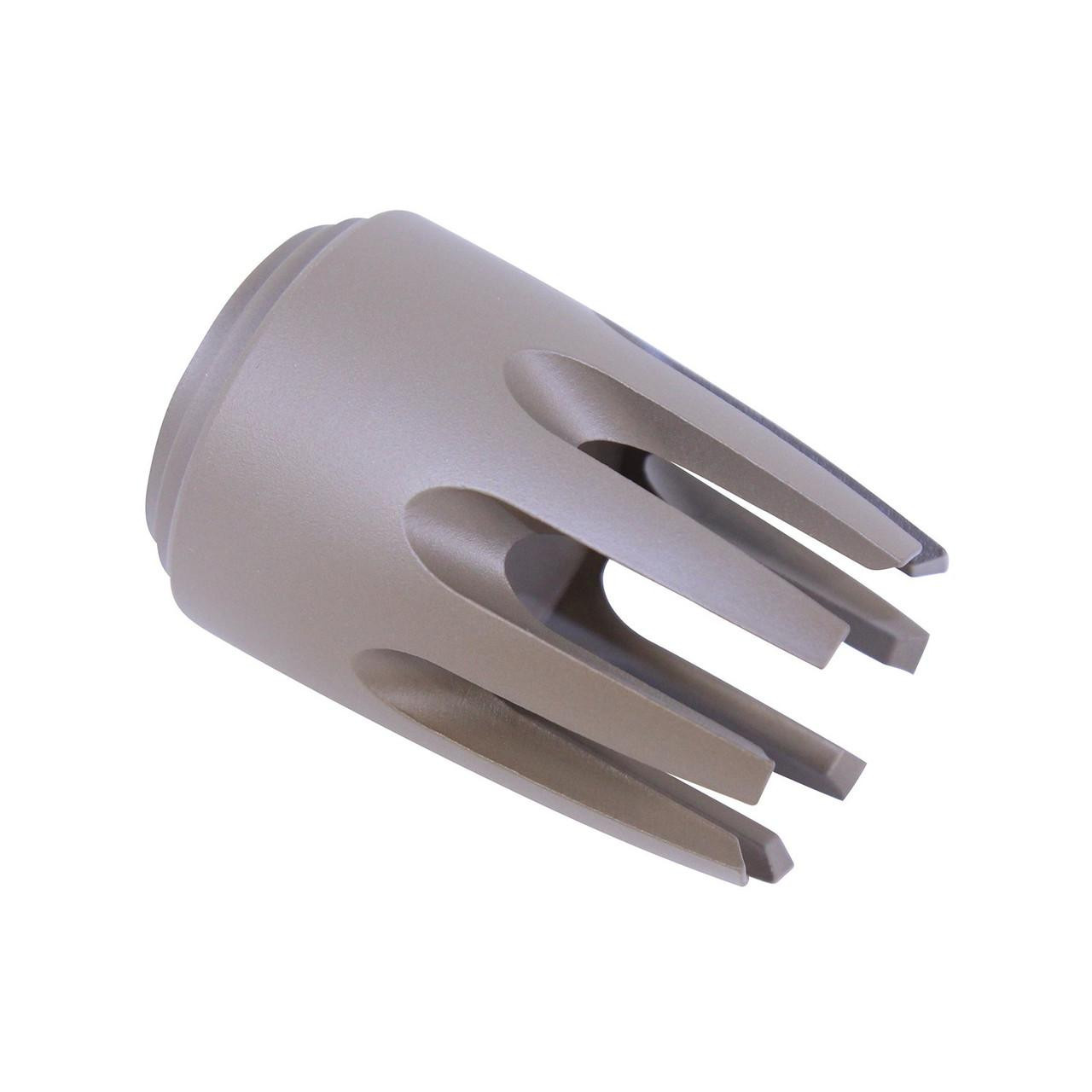 Guntec USA AR-CLAW-FDE Guntec USA AR-CLAW-FDE 223/5.56 Rifle 'Claw' Multi-Prong Flash Hider (Flat Dark Earth) AR-CLAW-FDE