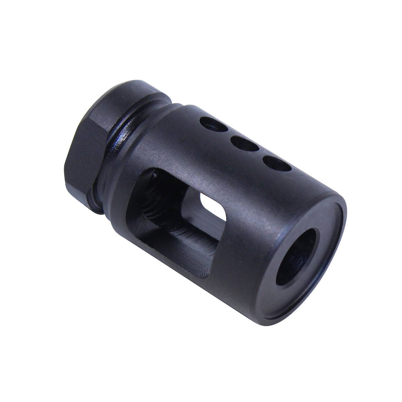 Guntec USA M-COMP-308 AR .308 Cal Micro Comp Steel Compensator (Nitride)