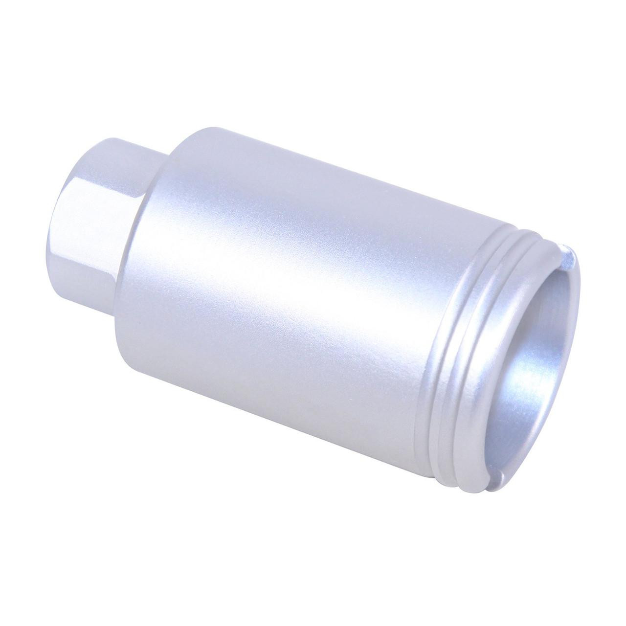  Guntec USA MCONE-FH-S-CLEAR AR-15 Micro Slim Flash Can (Anodized Clear) 