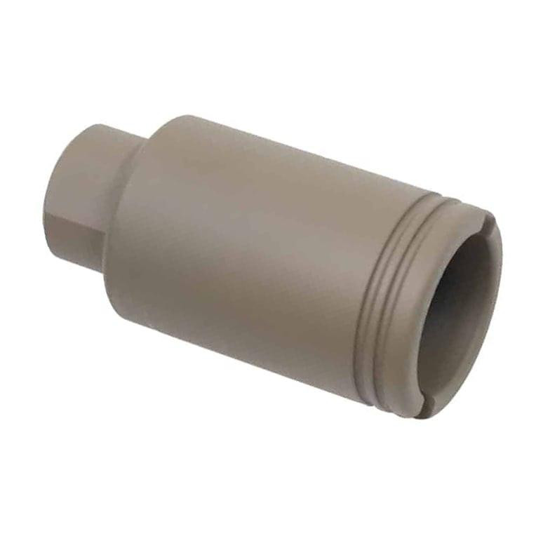 Guntec USA MCONE-FH-S-FDE Guntec USA MCONE-FH-S-FDE 223/5.56 Rifle Micro Slim Flash Can (Flat Dark Earth) MCONE-FH-S-FDE