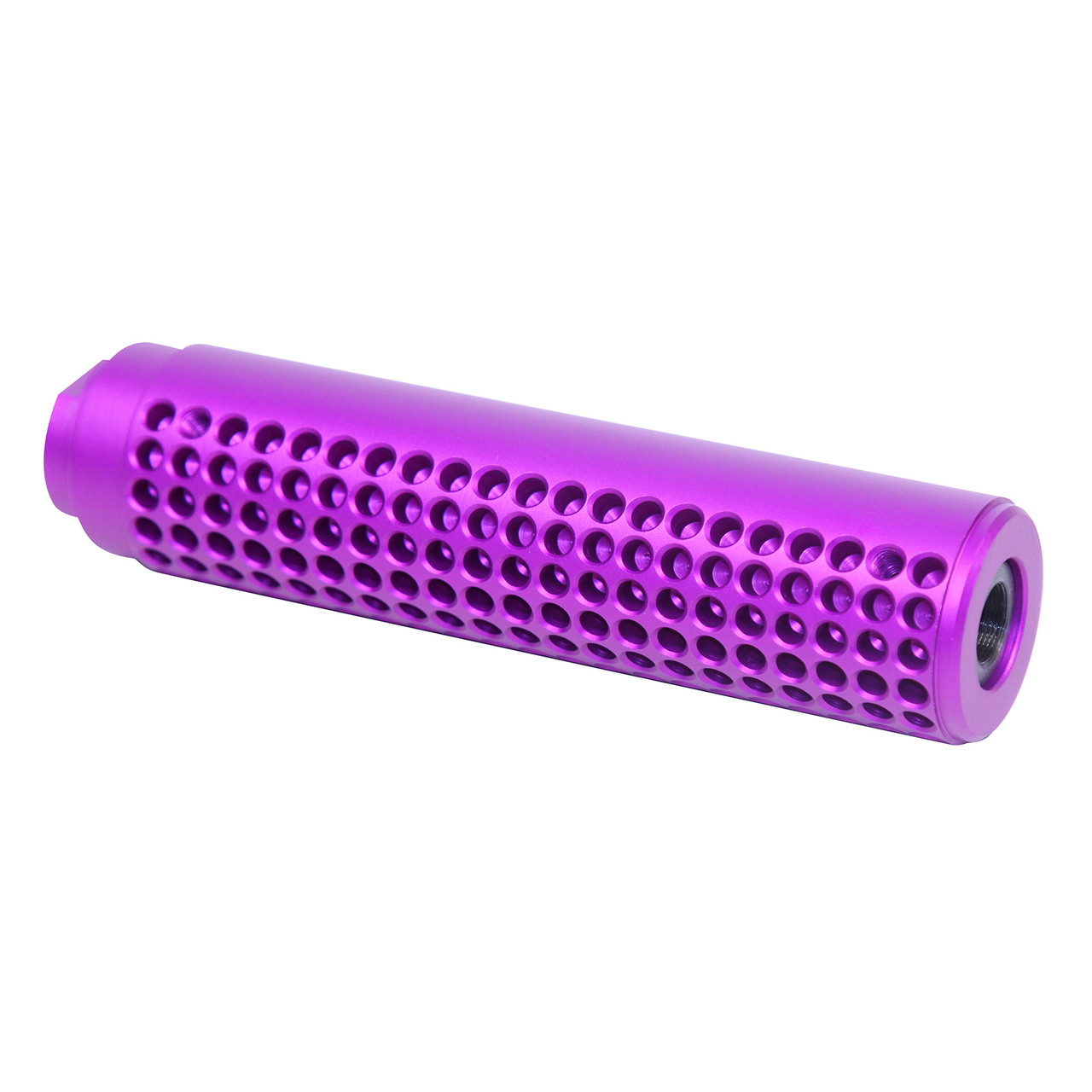 Guntec USA SOCOM-PURPLE AR-15 Slip Over Socom Style Fake Suppressor (Anodized Purple)