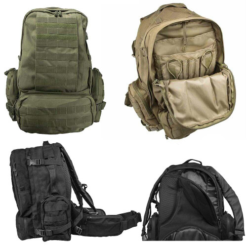 NcStar CB3D3013 NcSTAR CB3D3013 3 Day Tactical Camping Hiking Backpack CB3D3013