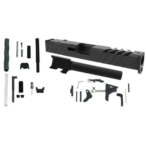 TacFire PK-GLK17 TacFire Glock 17 9mm Slide + Nitrided Barrel + UPK + LPK Slide Completion Kit PK-GLK17