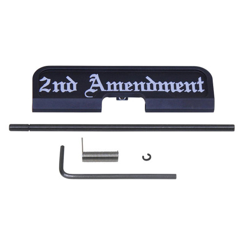 Guntec USA 223GATE-G3-2AMD Guntec USA 223GATE-G3-2AMD 223/5.56 Rifle Ejection Port Dust Cover Assembly (Gen 3) (W/ Lasered 2nd Amendment) (Anodized Black) 223GATE-G3-2AMD