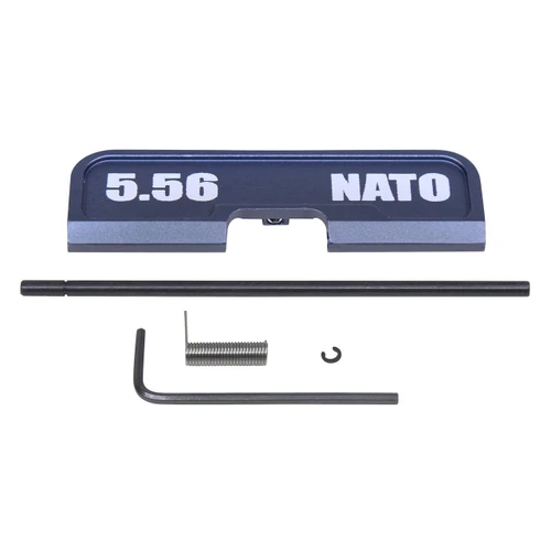 Guntec USA 223GATE-G3-556N-GREY Guntec USA 223GATE-G3-556N-GREY 223/5.56 Rifle Ejection Port Dust Cover Assembly (Gen 3) (W/ Lasered 5.56 NATO) (Anodized Grey) 223GATE-G3-556N-GREY