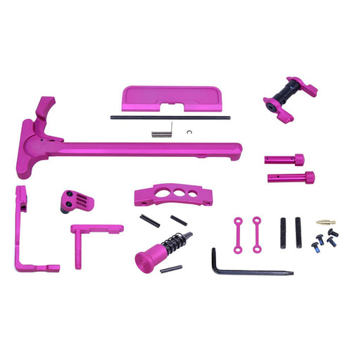 Guntec USA ACC-KIT-PINK Guntec USA ACC-KIT-PINK 223/5.56 Rifle Accent Kit (Anodized Pink) ACC-KIT-PINK
