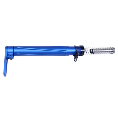 Guntec USA AIRLITE-STK-BLUE Guntec USA AIRLITE-STK-BLUE AR-15 Airlite Series Â“MinimalistÂ” Stock (Anodized Blue) AIRLITE-STK-BLUE