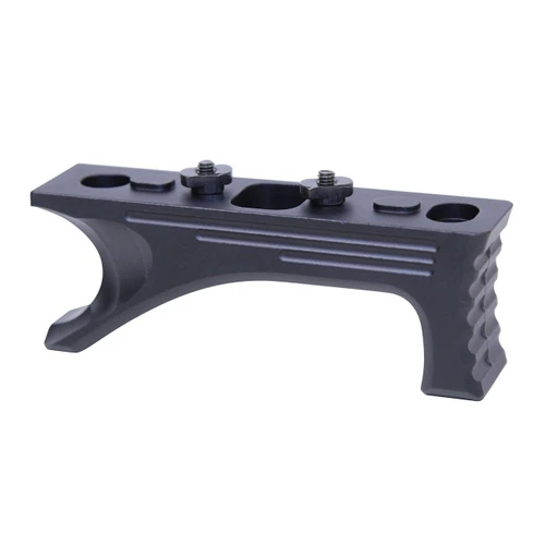 Guntec USA ANGLEGRIP-MLK-G2 Guntec USA ANGLEGRIP-MLK-G2 Aluminum Angled Grip For M-LOK System (Gen 2) (Anodized Black) (Discontinued) ANGLEGRIP-MLK-G2