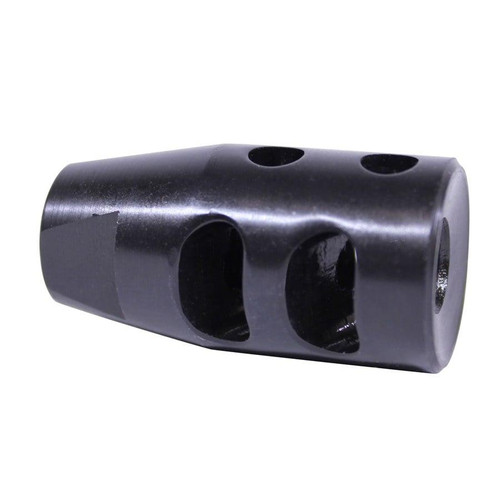  Guntec USA ARMB-3-MICRO-9 AR 9mm Cal Micro Multi Port Steel Compensator 