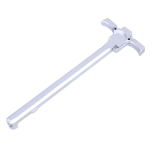 Guntec USA CHARGE-QE-CLEAR Guntec USA CHARGE-QE-CLEAR 223/5.56 Rifle Ambidextrous "Quick Engage" Charging Handle (Anodized Clear) CHARGE-QE-CLEAR