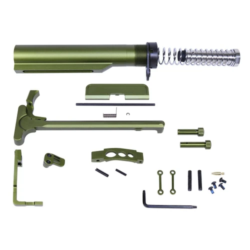 Guntec USA EKIT-GREEN Guntec USA EKIT-GREEN 223/5.56 Rifle Essentials Kit (Anodized Green) EKIT-GREEN