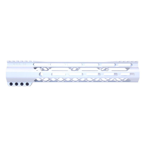  Guntec USA GT-12ALC-G2-CLEAR 12" AIR-LOK Series M-LOK Compression Free Floating Handguard With Monolithic Top Rail (Gen 2) (Anodized Clear) 