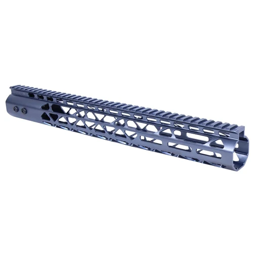 Guntec USA GT-15MLK-AL-308-GREY Guntec USA GT-15MLK-AL-308-GREY 15" Air Lite Series M-LOK System Free Floating Handguard With Monolithic Top Rail (.308 Cal) (Anodized Grey) GT-15MLK-AL-308-GREY