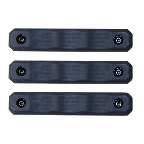 Guntec USA GT-KC-PANEL-G2 KeyMod Neoprene Grip Panels With Finger Grooves (Gen 2) (3 Pcs Kit)