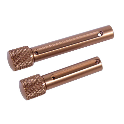  Guntec USA GT-TDP-SET-308-G2-BRZ AR .308 Cal Extended Takedown Pin Set (Gen 2) (Anodized Bronze) 