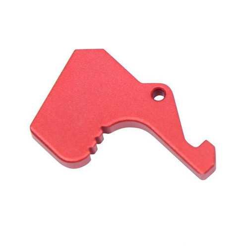 Guntec USA LATCH-OEM-RED Guntec USA LATCH-OEM-RED 223/5.56 Rifle Mil-Spec Charging Handle Latch (Anodized Red) LATCH-OEM-RED