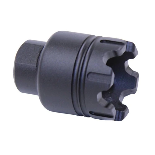 Guntec USA MINICONE-FH-S-C-9 Guntec USA MINICONE-FH-S-C-9 223/5.56 Rifle Mini 'Trident' Flash Can With Glass Breaker (9mm) MINICONE-FH-S-C-9