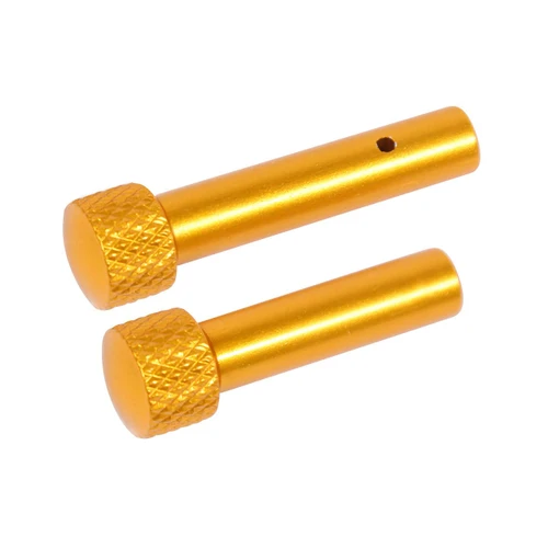 Guntec USA TDP-SET-G2-ORANGE Guntec USA TDP-SET-G2-ORANGE AR 5.56 Cal Extended Takedown Pin Set (Gen 2) (Anodized Orange) TDP-SET-G2-ORANGE