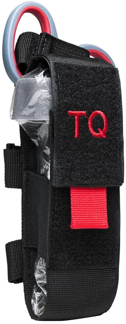 NcSTAR CVTQ2990B Tourniquet & Trauma Shear Pouch BLK/RD