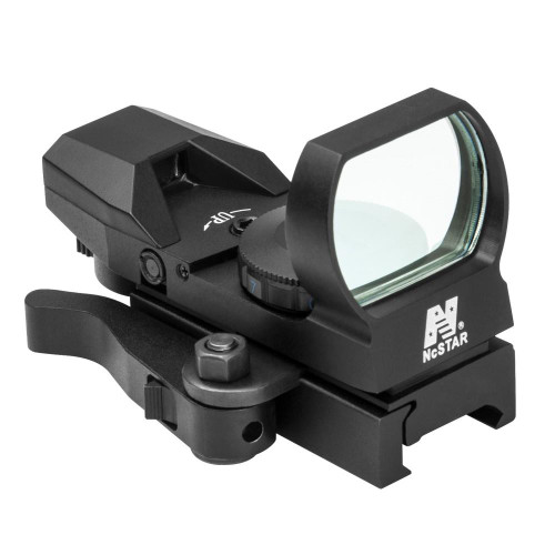 NcStar NcSTAR D4BLQ Blue Reflex Sight/4 Reticles/Qr Mnt/Blk