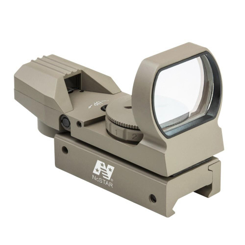 NcStar D4RGT NcSTAR D4RGT Red & Green Dot Reflex Sight /4 Different Reticles Tan D4RGT