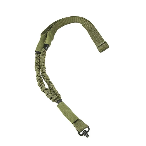 NcStar AQDBS1G NcSTAR AQDBS1G Single Point Bungee Sling With Qd Swivel - Green AQDBS1G