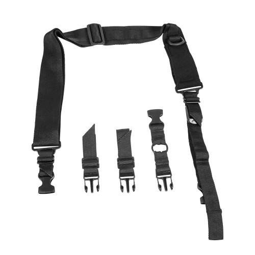 NcStar AARS2PB NcSTAR AARS2PB Black 2 Point Tactical Adjustable Sling Hunting Rifle Gun Strap System AARS2PB