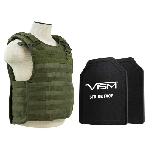 Ncstar BPLCVPCVQR2964G-A Quick Release Plate Carrier Vest