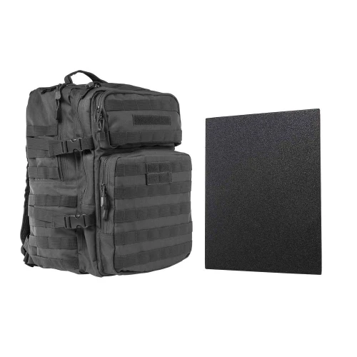 NcStar BUFLCBAU2974-A NcSTAR BUFLCBAU2974-A Assault Backpack With 11"X14" Level Iiia Hard Ballistic Plate BUFLCBAU2974-A