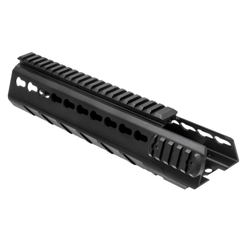 NcStar NcSTAR VMARTKMM 223/556 Triangle Keymod Handguard/ Two Piece/ Drop In Fit/ Mid-Length Handguard Length/ 10.6"L 