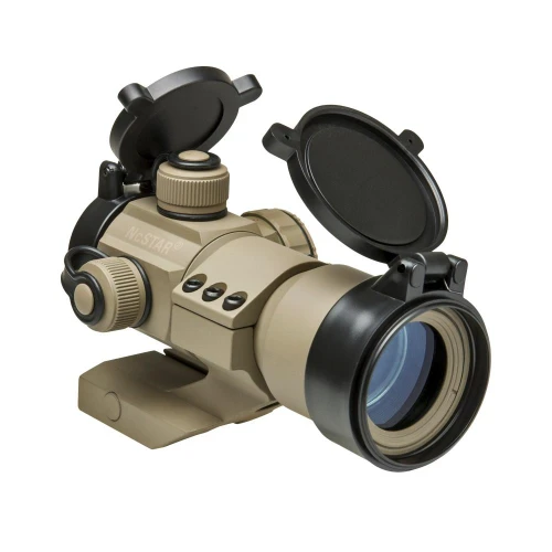 NcStar DRGB135T NcSTAR DRGB135T Red/Green/Blue Dot Optic W/30Mm Cantilever Weaver/Picatinny Mount DRGB135T