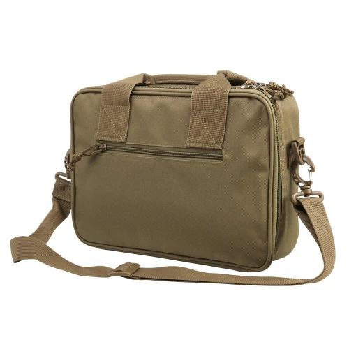 NcStar CPDX2971T NcSTAR CPDX2971T Padded Double Pistol Range Bag w/Double Stack Magazine Pouches CPDX2971T