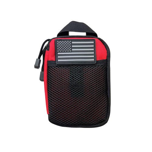 NcStar CVAP3006R NcSTAR CVAP3006R Molle Utility Pouch With U.S. Patch CVAP3006R