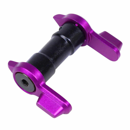  Guntec USA AMBI-STMD-PURPLE Multi Degree Short Throw Ambi Safety (Anodized Purple) 