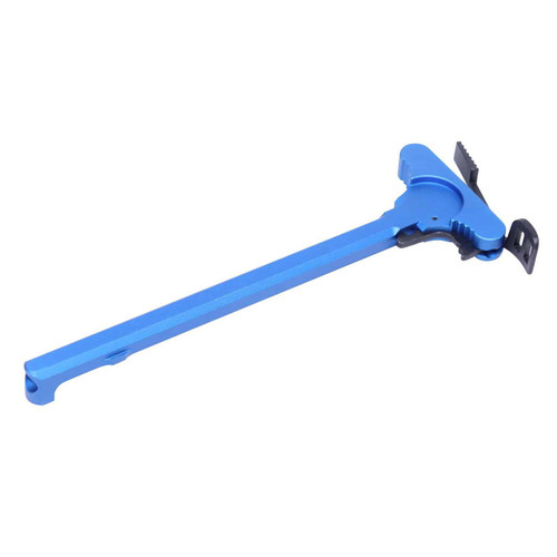 Guntec USA CHARGE-AMBI-BLUE Guntec USA CHARGE-AMBI-BLUE Charging Handle With Ambidextrous Latch (Anodized Blue) CHARGE-AMBI-BLUE