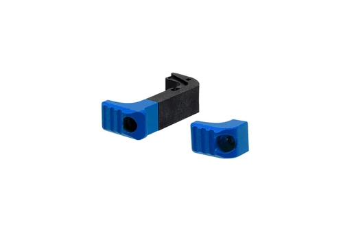 Strike Industries SI-G4-MAGRELEASE-BLU Strike Industries SI-G4-MAGRELEASE-BLU Magazine Release for Glock Gen 4 & Gen 5 in Blue Color SI-G4-MAGRELEASE-BLU