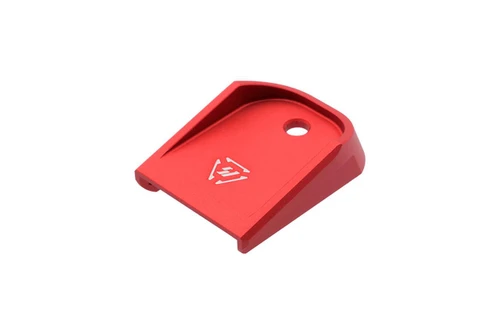 Strike Industries SI-G-ALBP-RED Strike Industries SI-G-ALBP-RED Aluminum Base Plate for Glock Magazine in Red SI-G-ALBP-RED