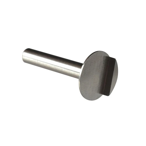 Strike Industries SI-GJP Jitter plug for Glock, metal firearm component with cylindrical pin and flat circular head.
