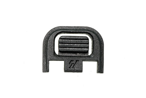 Strike Industries SI-POLYFLEX-GSP Strike Industries SI-PolyFlex-GSP PolyFlex Slide plate for G17 & G19 in Black SI-POLYFLEX-GSP