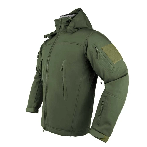 NcStar CAJ2968G VISM Delta Zulu Tactical Soft Shell Jacket - Green CAJ2968G