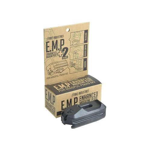Strike Industries SI-EMP+5-BK Strike Industries SI-EMP+5-BK Enhanced Magazine Plate for PMAG-Gen. 3 - E.M.P+5 in Black SI-EMP+5-BK